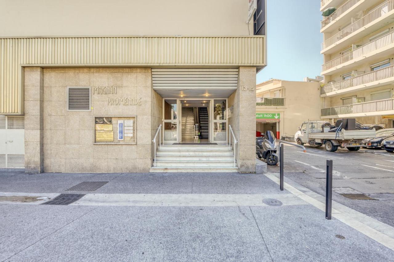 Greeter-Appartement Lumineux Avec Vue Sur La Mer Nizza Esterno foto